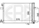 Era 667047 - Klimakondensator Oe 13 267 648 Mit Trockner FüR Cruze (J305), Cruze (J300), Orlando (J309), Cruze (J308), Zafira Tourer C, Cascada (W13), Astra J