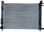 Nrf 58443A - Oe 214100078R Radiatore, Raffreddamento Motore Per Dokker, Duster, Sandero, Lodgy, Logan, Captur I (H5, J5), Clio Iv, Logan I, Logan Ii, Thalia Iii (L8)