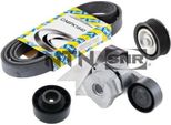Ntn Snr KA859.48 Set Di Cinghie Trapezoidali Per Ford Transit Mk7 Furgone (V363, Fcd, Fdd) Transit Mk7 Bus (V363, Fad, Fbd) Adatto Per Peugeot