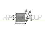 Prasco FT122N001 - Intercooler Oe 46823259 Per Panda
