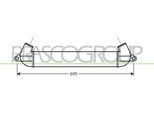 Prasco FT908N001 - Intercooler Oe 46779532 Per Doblo