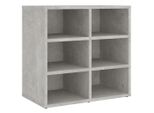 Syfax™ Scarpiera Grigio Cemento 52,5X30X50 Cm