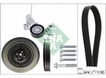 Ina 529 0485 21 Set Di Cinghie Trapezoidali Dentate Per Volvo XC60 (156)