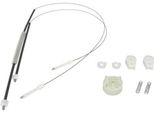 Blic 6205-09-046816P - Kit Di Riparazione Oe 8200099043, Regolatore Del Lunotto Posteriore Destro Per Megane Ii