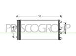 Prasco DA820C001 - Oe 8200880551 Condensatore Aria Condizionata Con Essiccatore Per Duster