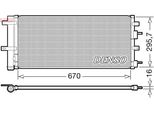Denso DCN10053 - Oe 1886561 Condensatore Aria Condizionata Con Essiccatore Per Galaxy (Ck), Mondeo V