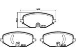 Set Di Pastiglie Freno Hella Per Vw Golf Viii Hatchback (CD1) 8DB 355 040-801