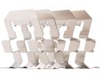 Jp Group 6364002610 Set Di Accessori Pastiglie Freno A Disco Anteriori Per Opel Antara Per Chevrolet Captiva (C100, C140) Per Vauxhall Antara (L07)