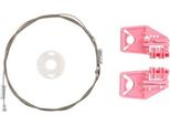 Blic 6205-43-006801P - Oe 1Z1 837 461 Kit Di Riparazione, Regolatore Del Finestrino Anteriore Sinistro Per Octavia Ii (1Z)