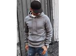 Felpa Con Cappuccio Da Uomo Blaise Grigio Scuro Xxl