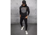 Dstreet Uomo Set Topden Nero Xl