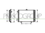 Prasco CI304C001 - Condensatore Aria Condizionata Oe 6455AL Con Essiccatore Per C2 (Jm), C2 Enterprise (Jg), C3 I (Fc, Fn), C3 Ii (Sc), C3 Iii (Sx), C3 Picasso (Sh), C3 Pluriel (Hb), DS3, C4 Cactus, 2008 I (Cu), 207 (Wa, Wc), 207 Cc (Wd), 207 Sw (Wk), 1007 (Km), 208 I (Ca, Cc)