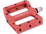 Pedale A Piattaforma Brave "Dirt 2"" Sb-Imballato, Nylon Rosso"