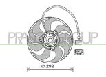 Prasco ST033F005 - Ventola Radiatore Oe 6Q0959455J Per Cordoba (6L), Ibiza (6L), Fabia I (6Y), Fox (5Z), Polo (9N)