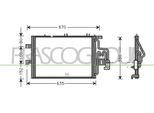 Prasco OP030C002 - Oe 1850072 Klimakondensator Per Combo, Combo Tour, Corsa C (X01)