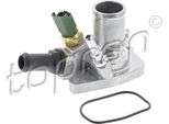 Topran 630 327 - Termostato Acqua Di Raffreddamento Oe 55194029 Per 500 (312), 500L (351, 352), Bravo, Doblo, Fiorino, Punto, Idea, Linea, Palio, Panda, Qubo, Tipo, Combo (X12), Combo Tour (X12)