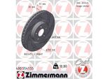 Zimmermann 400.5541.55 - Disco Freno Per Cla (X117), Gla (H247), Classe A (W177), Cla (C118), Classe B (W247), Glb (X247)