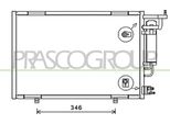 Prasco FD346C001 - Condensatore Aria Condizionata Oe 1818909 Con Essiccatore Per B-Max, Ecosport, Fiesta Vi