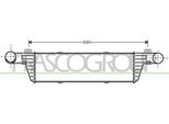 Prasco ME035N001 - Intercooler Oe 2105000400 Per Classe E (W210), Classe E (VF210), Classe E (S210)