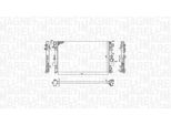 Magneti Marelli 350213955000 - Oe A6395010401 Radiatore, Raffreddamento Motore Per Vito (W639), Viano (W639)