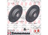 2X Disco Freno Zimmermann 150.2934.53 Per Bmw 1 Coupé (E82) 1 Cabrio (E88) 77Mm