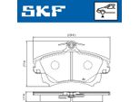 Set Pastiglie Freno Anteriori Skf Pastiglie Freno Per Volvo V40 Station Wagon (645) Vkbp 80404 A
