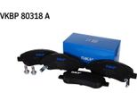 Set Pastiglie Freno Anteriori Skf Per Honda CR-V Iii (Re) Vkbp 80318 A
