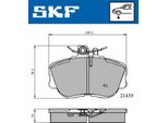 Set Di Pastiglie Freno Anteriori Skf Adatte Per MERCEDES-BENZ Classe C Berlina (W202) Vkbp 80516