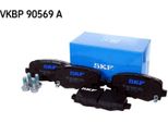Set Pastiglie Freno Posteriori Skf Per Fiat 500X (334) Vkbp 90569 A