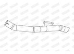 Walker Tubo Di Scarico Tubo Di Scarico Per Ford Focus Iii Posteriore 10876