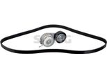 Swag 33 10 4394 Set Di Cinghie Trapezoidali Per Opel Combo Furgone/Station Wagon (X12)