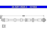 Ate 24.5281-0620.3 Tubo Freno Anteriore Destro Per Mitsubishi Asx (Gaw) Lancer Viii Berlina (Cya, Cza) Lancer Viii Hatchback (Cxa)