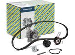 Snr KDP459.720 Kit Cinghia Dentata + Pompa Acqua Per Opel Corsa F Grandland X (A18) Crossland X (P17) Mokka Zafira Life (K0) Combo E Furgone / Station Wagon (X19)
