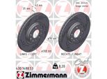 Zimmermann 430.1488.53 - Disco Freno Per Adam, Astra G, Astra H, Corsa D (S07), Corsa E (X15), Meriva (X03), Meriva B (S10), Vectra B (J96), Zafira B, Zafira A