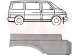 Van Wezel 5875156 Parafango Anteriore Destro Per Vw Transporter Iv Bus (70B, 70C, 7DB, 7DK, 70J, 70K, 7DC, 7DJ) Transporter Iv Furgone