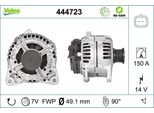 Valeo 444723 Alternatore Lima 150A 14V Per Opel Vivaro A Furgone (X83) Vivaro A Combi (X83) Movano Furgone (X70) Movano Bus (X70)