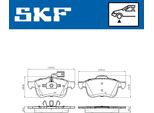 Set Pastiglie Freno Anteriori Skf Pastiglie Freno Per Opel Combo Furgone/Station Wagon (X12) Vkbp 80476 E