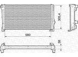 Magneti Marelli 350213199000 - Oe 46834067 Radiatore, Raffreddamento Motore Per Punto, Idea