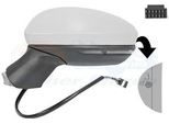 Van Wezel 4422827 Specchietto Esterno Specchietto Laterale Sinistro Per Renault Clio V Hatchback (Bf) Asferico Riscaldato Primerizzato