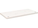 Vidaxl Piano Scrivania Bianco 80X40X2,5 Cm In Legno Di Pino Massiccio