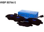 Set Pastiglie Freno Anteriori Skf Pastiglie Freno Per Opel Combo Furgone/Station Wagon (X12) Vkbp 80766 E