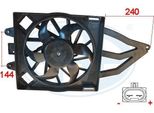 Era 352007 - Ventola Radiatore Oe 51779917 Per Panda