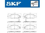 Set Pastiglie Freno Anteriori Skf Pastiglie Freno Per Suzuki Swift Ii Hatchback (Ea, Ma) Vkbp 80901 A