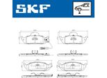 Set Pastiglie Freno Anteriori Skf Adatte Per MERCEDES-BENZ Classe M (W163) Vkbp 81065 E