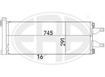 Era 667023 - Condensatore Aria Condizionata Oe 6455 Ep Con Essiccatore Per Jumper, Ducato, Boxer