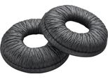 Poly Cuscinetti Auricolari CS500 In Pelle Finta Nera, Set Da 2 Pezzi