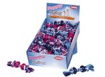 Nobby Rope Toy, Corda Con Gomma Piena Per Cuccioli Display 48 Pezzi, 30 G, 16 Cm