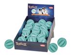 Palla Nobby Vollgummi "Dental Line"" 15Er Display, Ø 7 Cm"