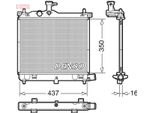 Denso DRM41009 - Oe 253100X100 Radiatore, Raffreddamento Motore Per I10 (Pa)