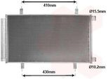 Van Wezel 52015709 Condensatore Climatizzatore Condensatore Climatizzatore Per Suzuki SX4 S-Cross (Jy) + Essiccatore